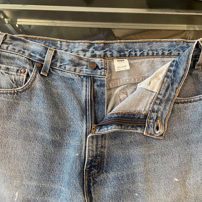 540 Jeans Brown Tab Relaxed Tapered fit