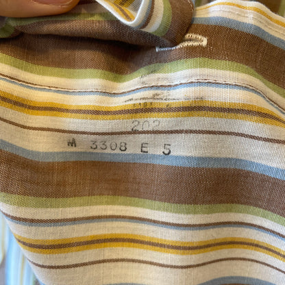 Stripe Shirt Brown