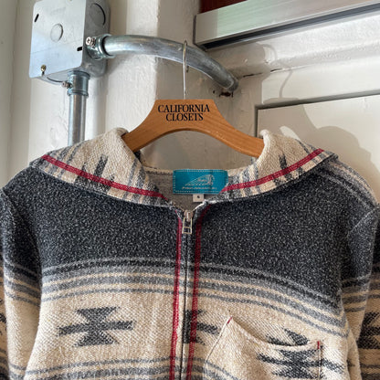 Stripe Zip Hoodie