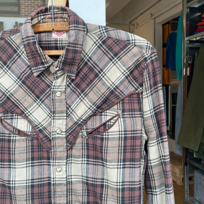 Check Flannel Shirt Brown