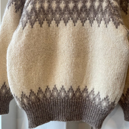 Lopapeysa Knit Sweater Beige