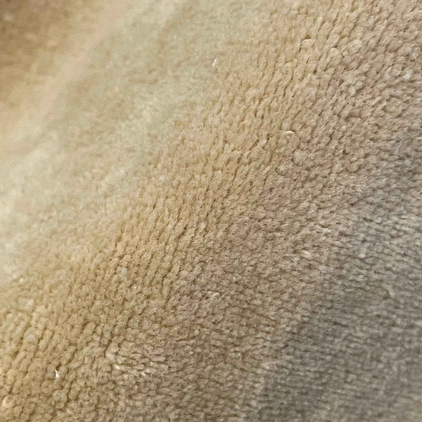 Velour Pullover Shirt Beige