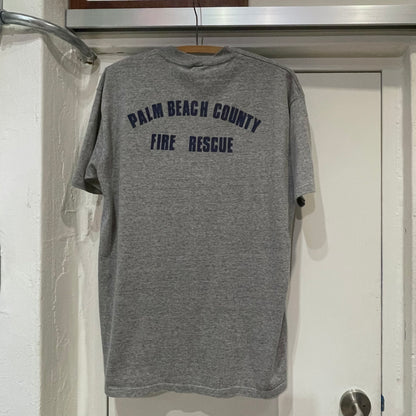 Palm Beach County Fire-Rescue Small Chest Logo Tee