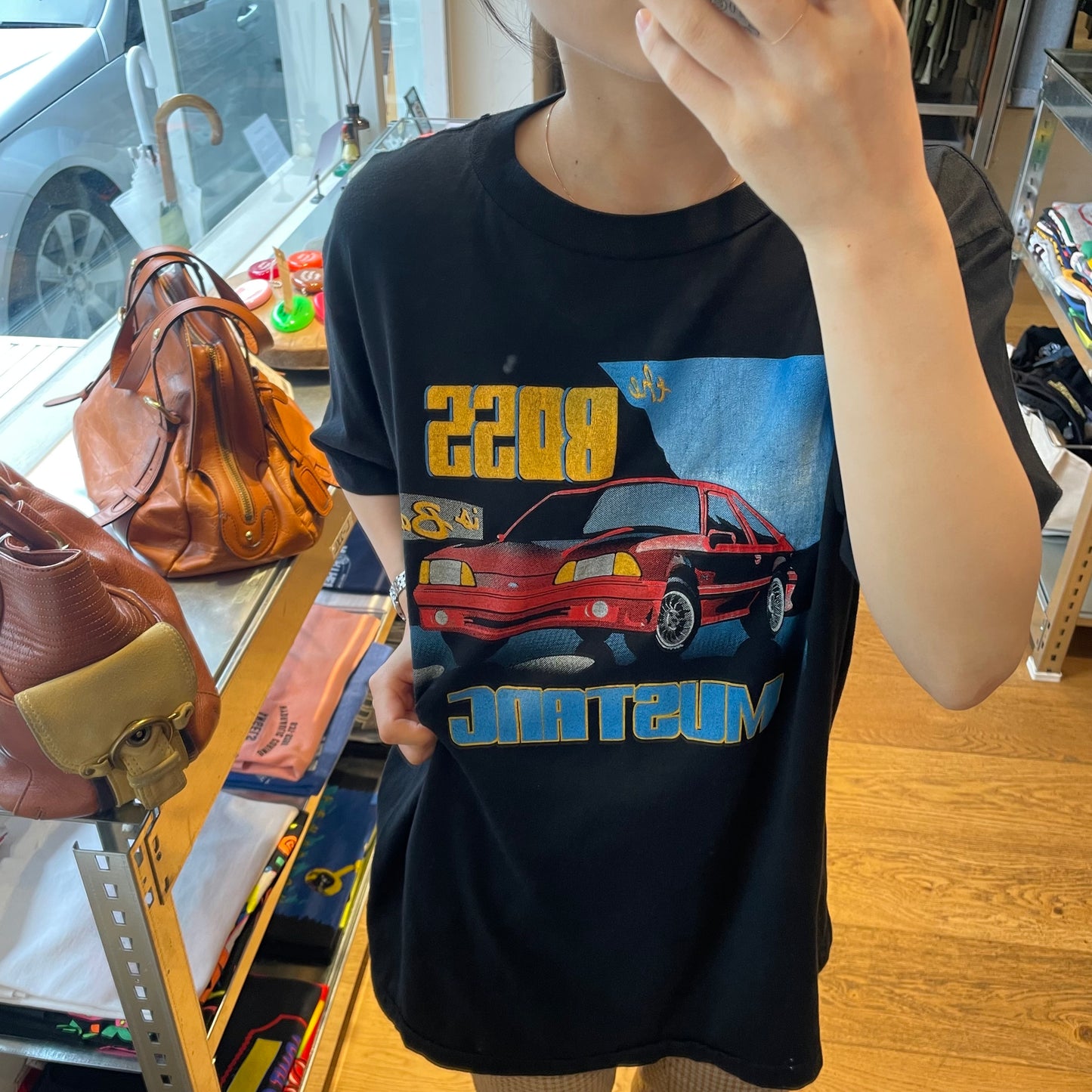 Boss Mustang T-Shirt Black