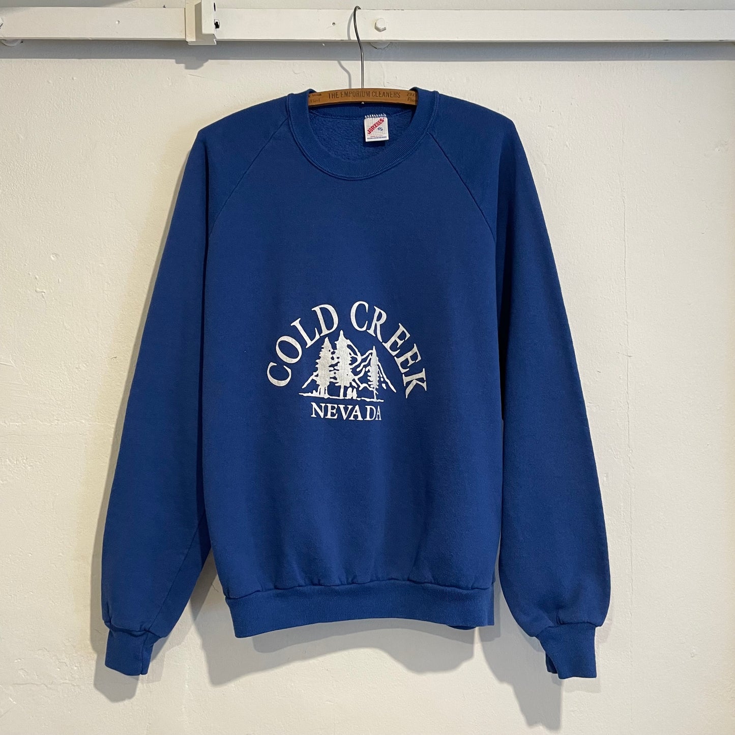 COLD CREEK Raglan Sweatshirt Blue