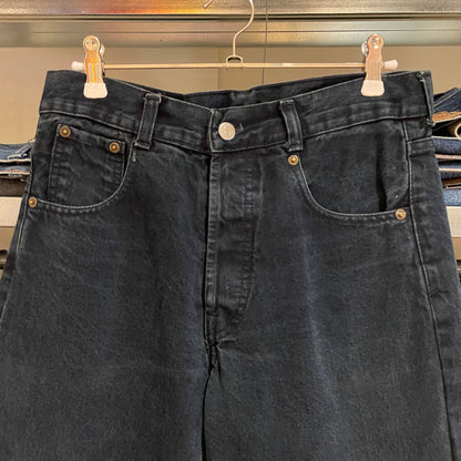 501 Jeans Regular Straight Medium Washed Black