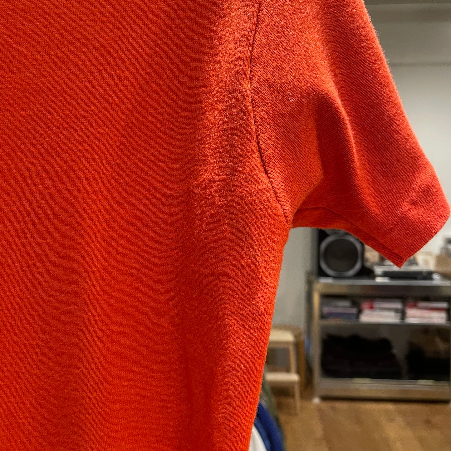 Knit Polo Shirt Red