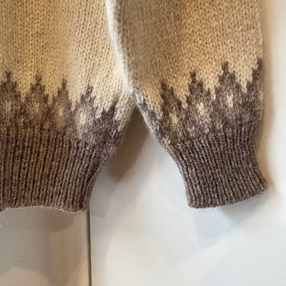 Lopapeysa Knit Sweater Beige