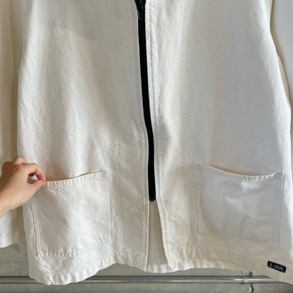 Hooded Jacket White