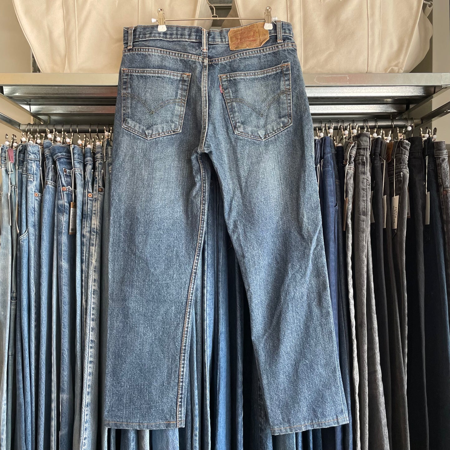 501 Jeans Regular Straight Dark Wash Indigo
