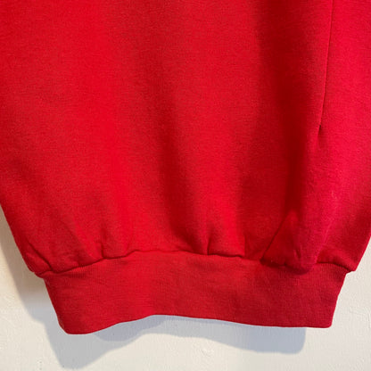 Raglan Blanc Sweatshirt Red