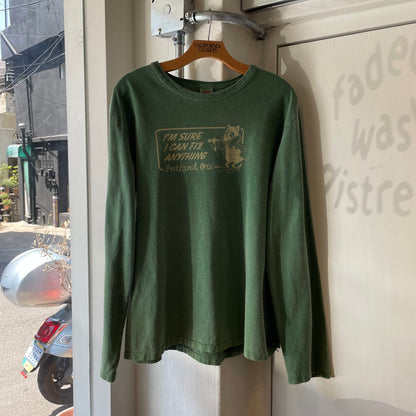 Long Sleeve T-Shirt Green