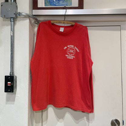 IBM Watson Trophy Long Sleeve Shirt Red