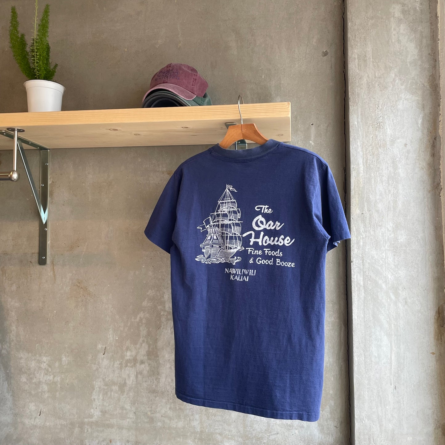 Oar House Kauai T-Shirt Navy