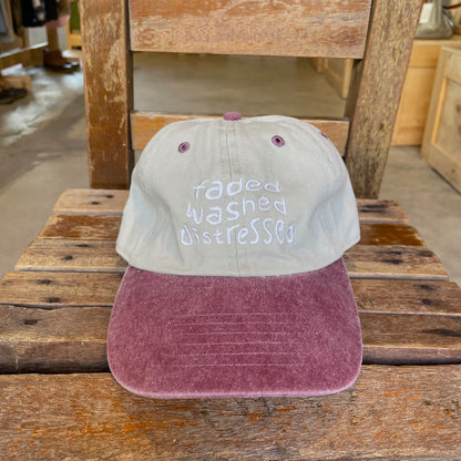 3rd Drop | FWD Washed Ball Cap