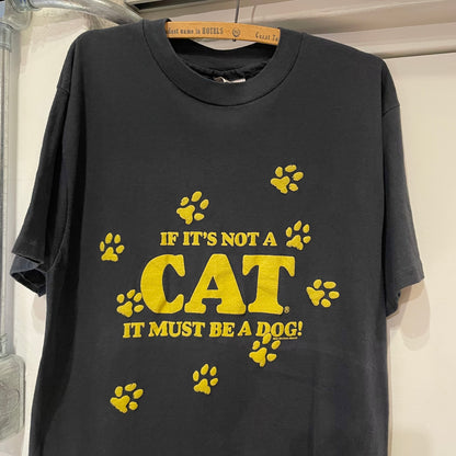 If It's Not A Cat It Must Be A Dog Paw Print Tee