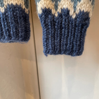 Lopapeysa Knit Sweater Blue