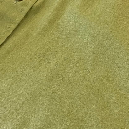 Dacron / Cotton Long Sleeve Shirt Green