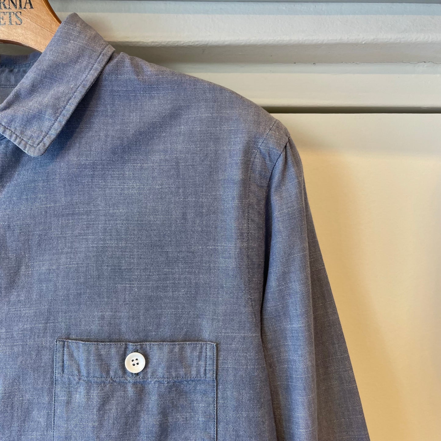 Chambray Shirt Blue
