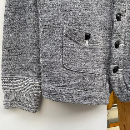 Shawl Collar Cardigan Gray