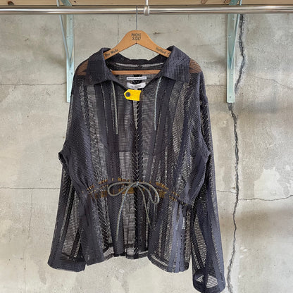 Mesh Anorak Charcoal