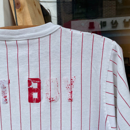 Captains Pinstripe Baseball Jersey Tee