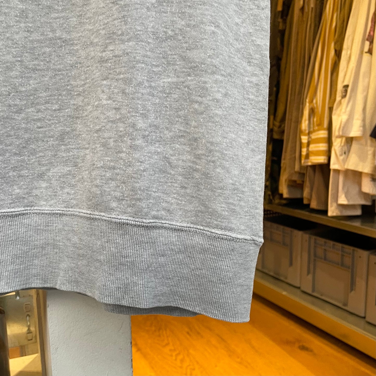 Half-Zip Sweatshirt Gray