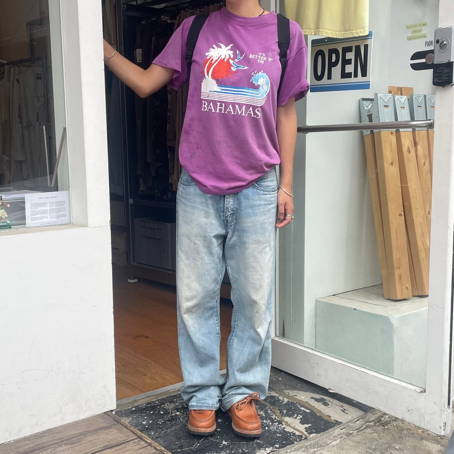 Bahamas T-Shirt Purple