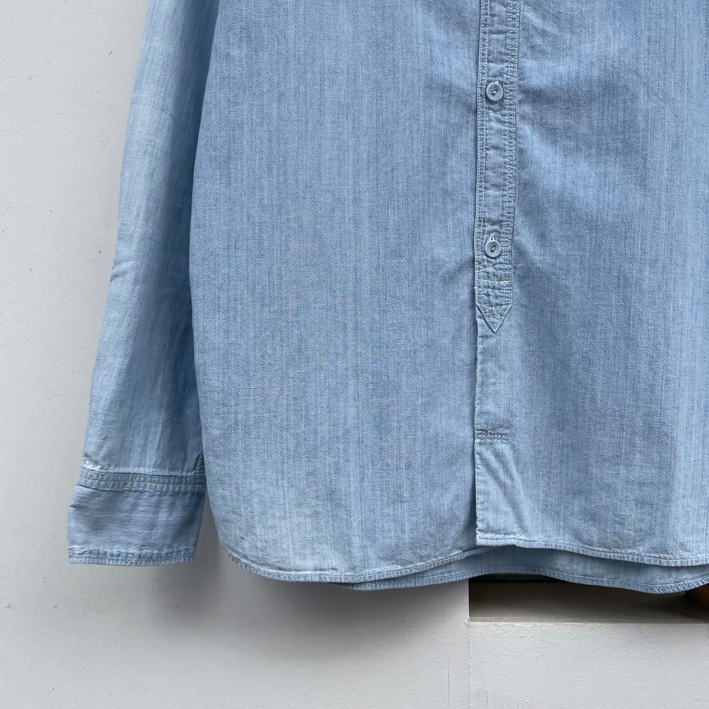 Chambray Shirt Blue