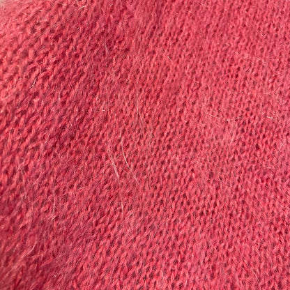 Fuzzy Knit Vest Pink