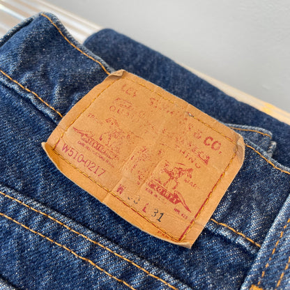510-217 Zipper Fly Jeans Slim Navy