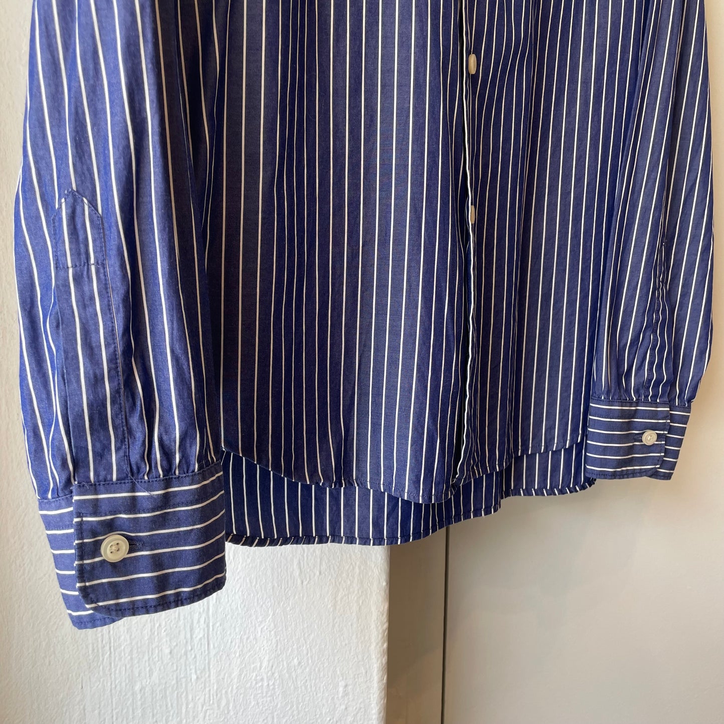 Stripe Shirt Navy/White
