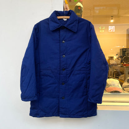 French Work Quilting Jacket Blue