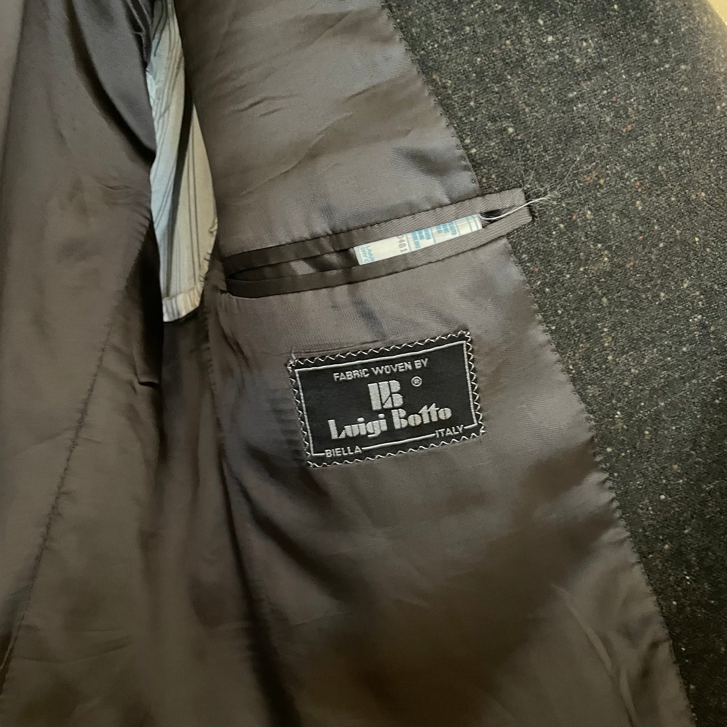 Wool Cashmere Blazer Gray