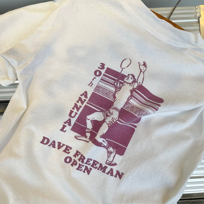 Dave Freeman Open T-Shirt White