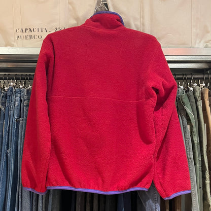 Snap-T Pullover Fleece Red