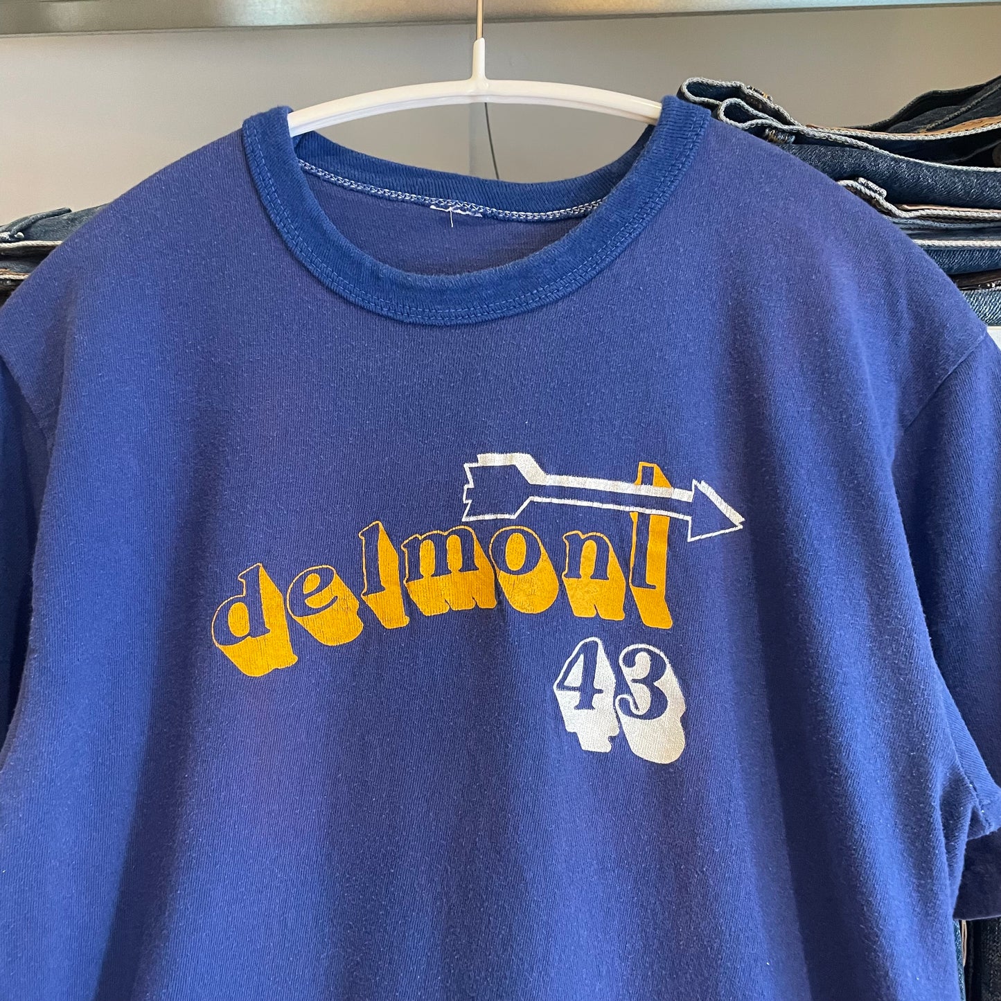 Delmont 43 Arrow Graphic Tee Blue