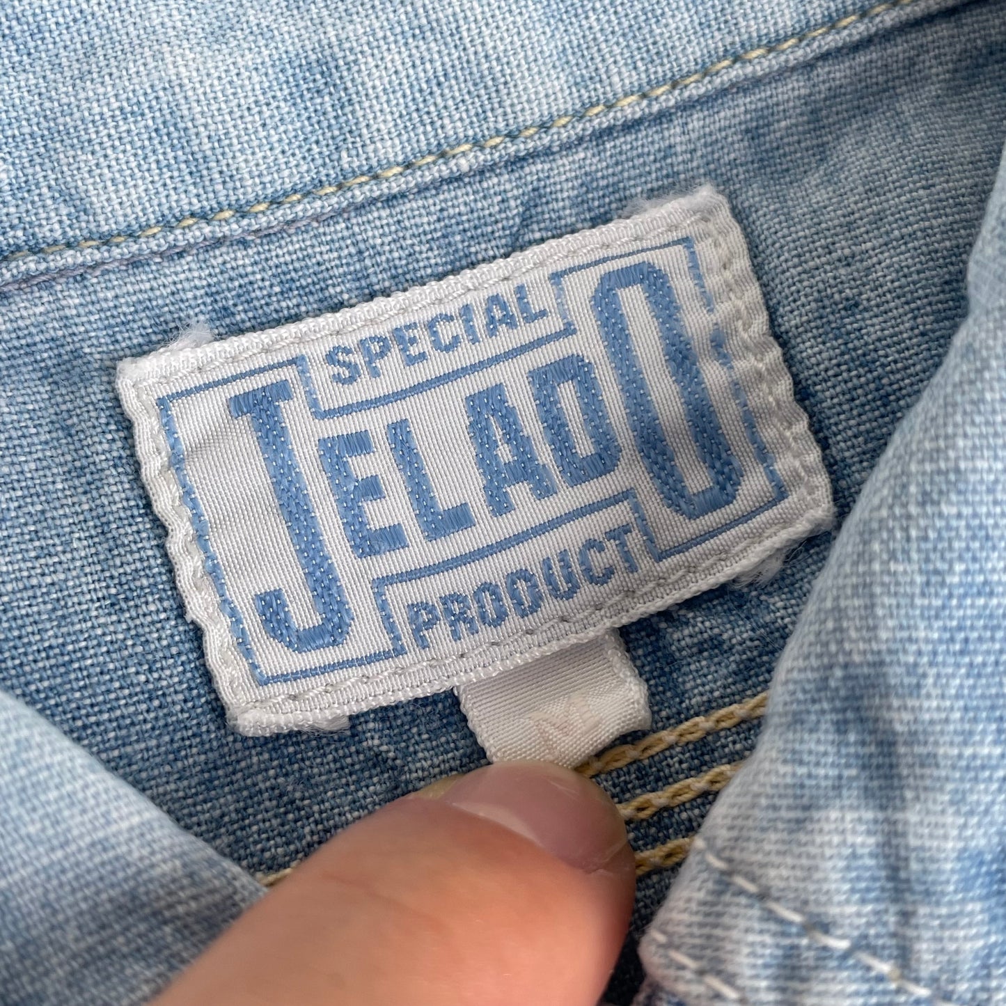 Chambray Work Shirt Blue