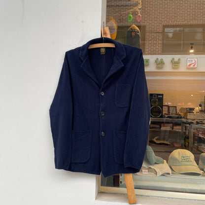 Knit Blazer Navy