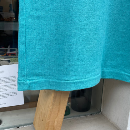 Henly Neck T-Shirt Blue