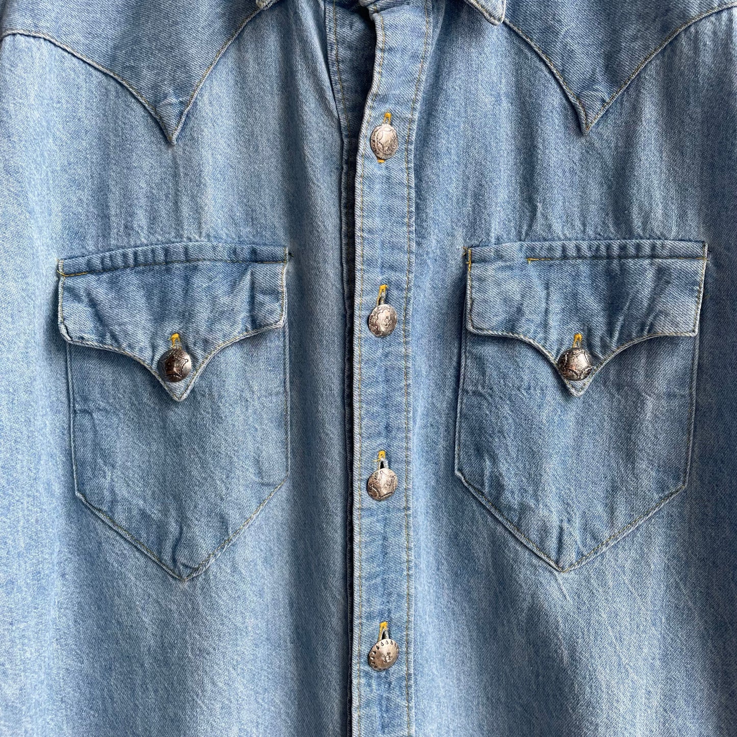 Denim Western Shirt Blue