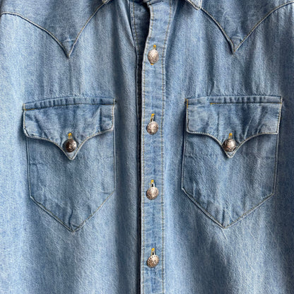 Denim Western Shirt Blue