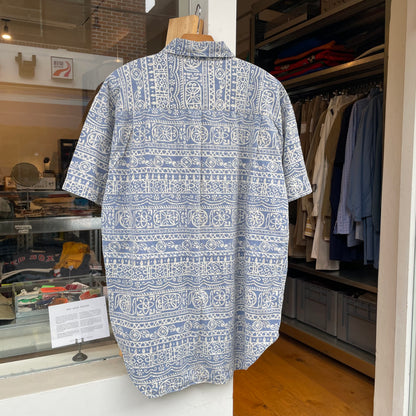Pattern Shirt Blue