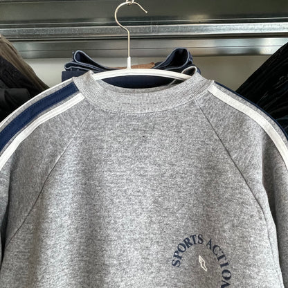 Sports Action Sweatshirt Gray