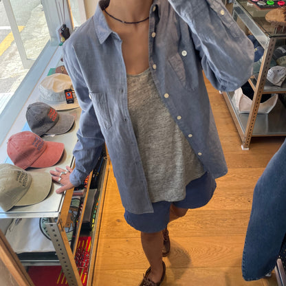 Chambray Shirt Blue