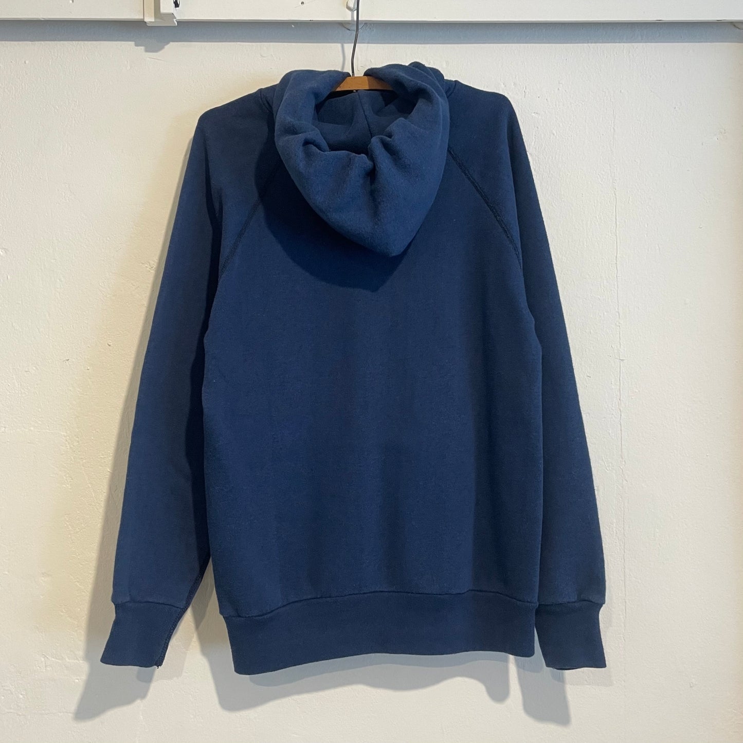 Navy Drawstring Hoodie Blank