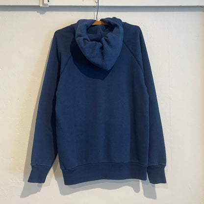 Navy Drawstring Hoodie Blank