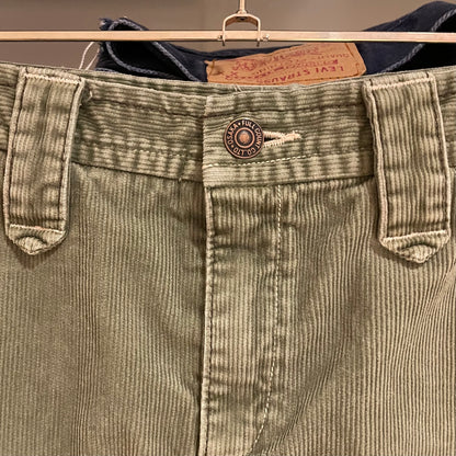 Corduroy MIni Skirt Olive