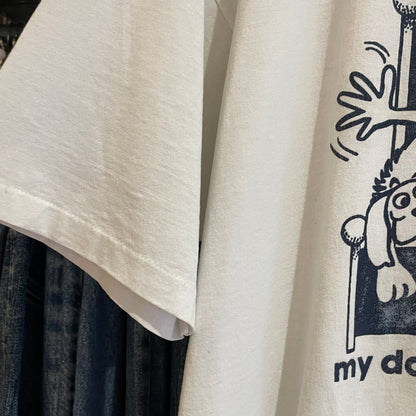 My Dog Still Loves Me T-Shirt White Cotton/Polyester