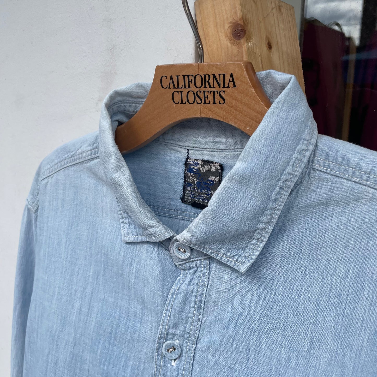 Chambray Shirt Blue